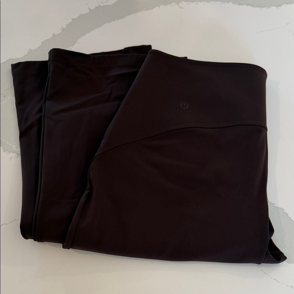 lululemon athletica brown work pants